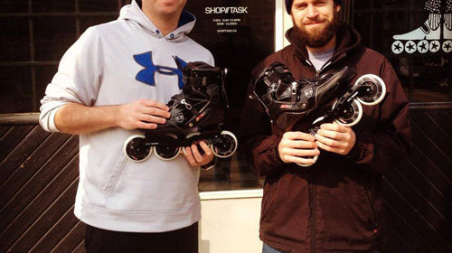 Roll Across Ontario's James Carson visits Shop-Task