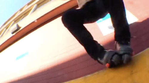Taylor Ritchie - Beard Blading with Razor Skates