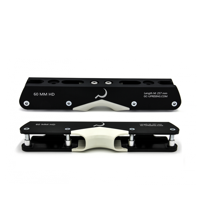GC HD 60mm Aluminum Frames - Black with plastic H Block