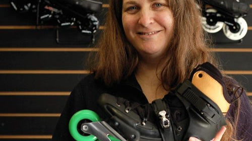 People & Skates #2 - Laurie and her FR2's