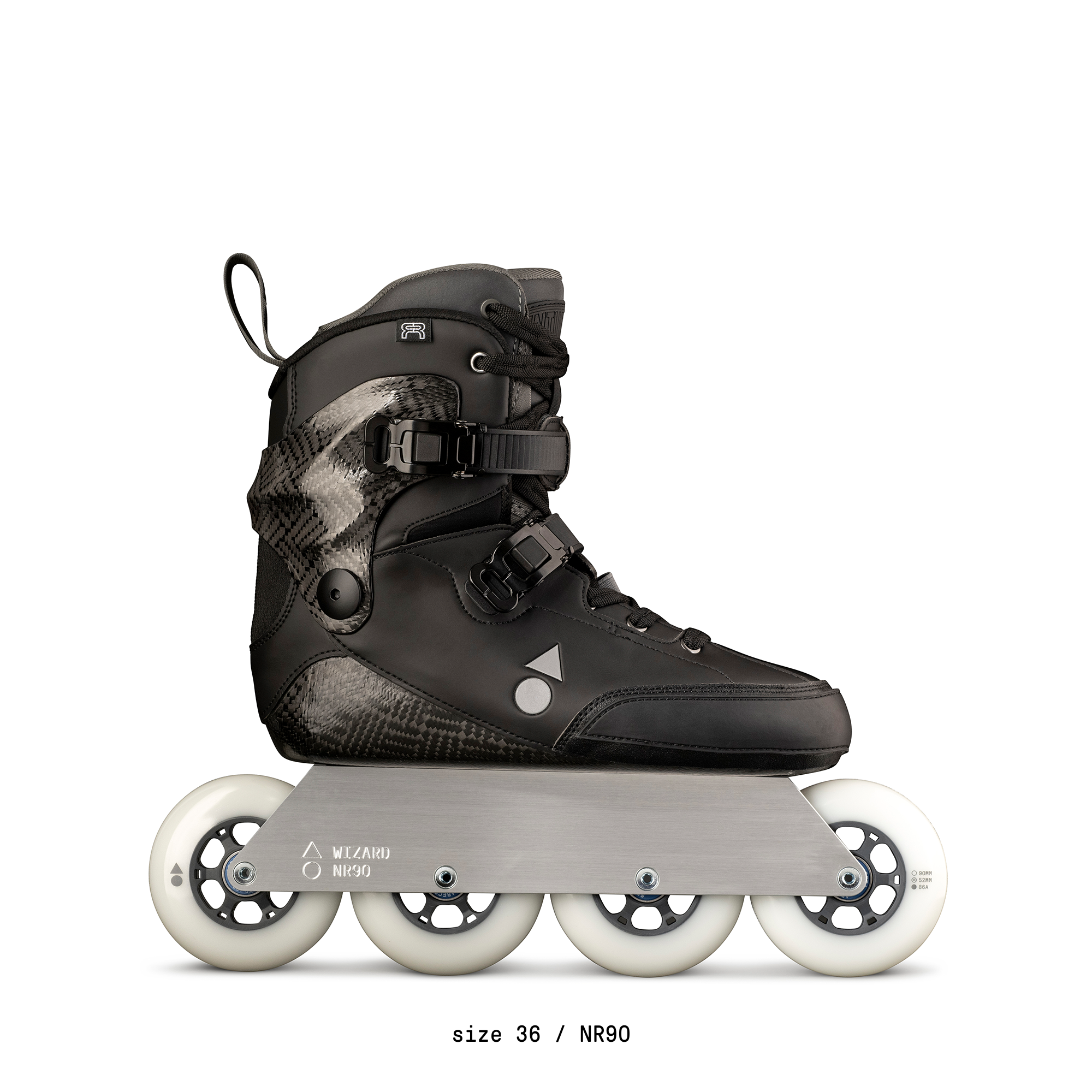 Wizard Skating NR Setup Inline Skates with NR90 Frames