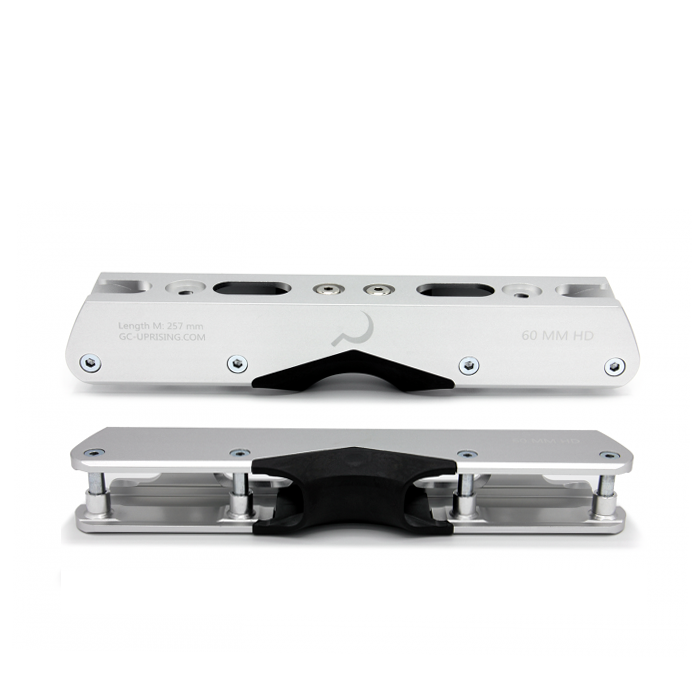 GC HD 60mm Aluminum Frames - Silver with plastic H Block