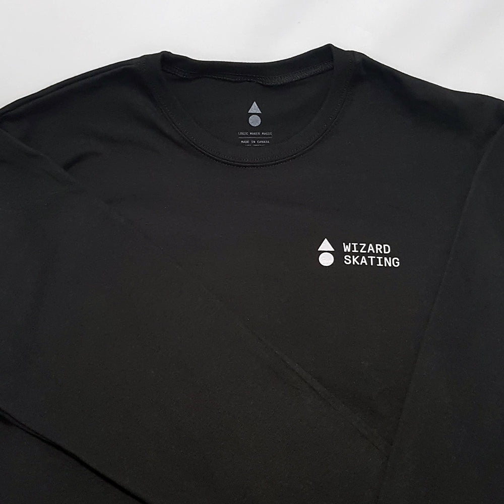 Wizard Skating Long Sleeve - Black – SHOP TASK